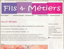 Tablet Screenshot of filsetmetiers.com